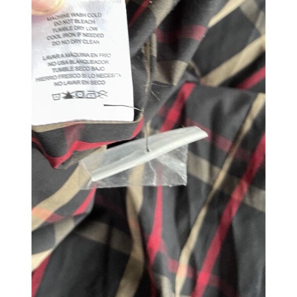 Vintage Pendleton Women’s Size XL Khaki Brown Long Trench Pea Coat Belt Strap - Picture 15 of 16